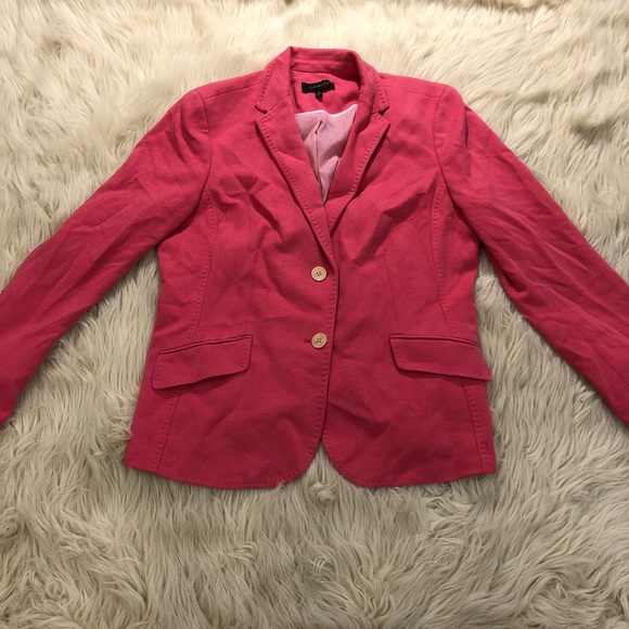 Talbots Jackets & Blazers - Talbots pink two button modern blazer